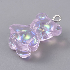 Resin Pendants&nbsp;RESI-WH0008-33D