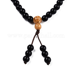 3-Loop Wrap Style Buddhist Jewelry&nbsp;BJEW-S140-15A