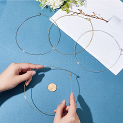 9Pcs 3 Colors 1.2MM Brass Necklace Making&nbsp;BJEW-CN0001-25