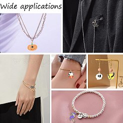 40Pcs 10 Styles Halloween Alloy Enamel Pandants&nbsp;ENAM-CJ0004-14