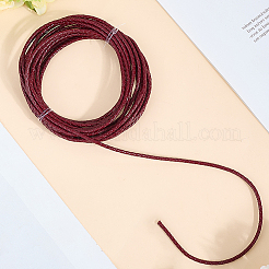 5 Yards Braided Leather Cord&nbsp;WL-CL0001-02C