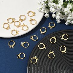 SHEGRACE Brass Leverback Earring Findings&nbsp;XGR0091G-88G