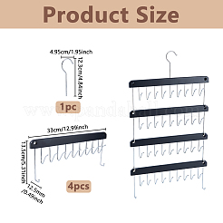 4Pcs Wooden Wig Storage Hook Hangers&nbsp;AJEW-WH0752-491B
