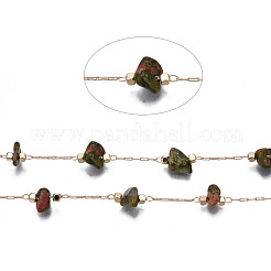 Brass Paperclip Chains&nbsp;CHC-N018-101-03