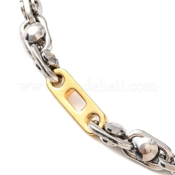 201 Stainless Steel Link Chain Bracelets&nbsp;BJEW-B078-132GP