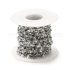 Tarnish Resistant 304 Stainless Steel Dapped Chains&nbsp;STAS-B040-01P