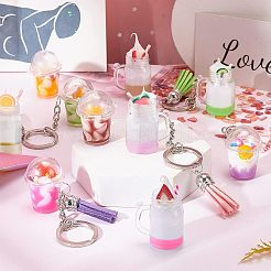 DIY Cute Tassel Keychain Making Kits&nbsp;DIY-OC0003-97