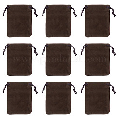 20Pcs Rectangle Velvet Drawstring Pouches&nbsp;TP-TA0001-04B