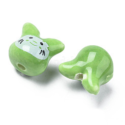 Handmade Porcelain Beads&nbsp;PORC-T007-04N