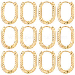 16Pcs 304 Stainless Steel Hoop Earrings&nbsp;EJEW-SC0002-30