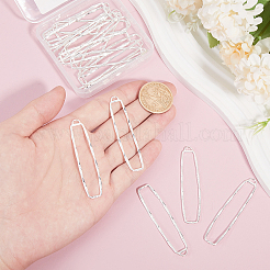 20Pcs Alloy Open Back Bezel Big Pendants&nbsp;FIND-CA0008-87S