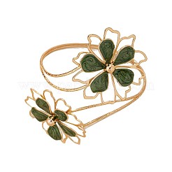 Flower Alloy Enamel Cuff Bangles&nbsp;FS-WGF2912-01