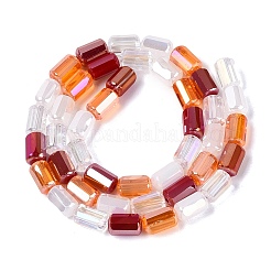 Electroplate Mixed Styles Glass Beads Strands&nbsp;EGLA-N022-11A-A01
