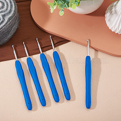 TPR Handle Aluminum Crochet Hook Needles&nbsp;TOOL-TA0001-13C
