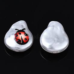 3D Printed ABS Plastic Imitation Pearl Beads&nbsp;KY-S163-421