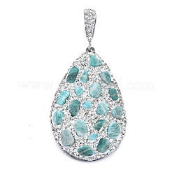 Polymer Clay Rhinestone Pendants&nbsp;RB-S056-11B-P