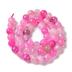 Dyed & Heated Natural Dragon Veins Agate Beads Strands&nbsp;G-P539-A01-06