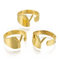 Alloy Cuff Finger Rings&nbsp;X-RJEW-S038-195Y-G-NR