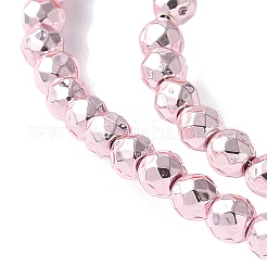 Baking Paint Synthetic Non-Magnetic Hematite Beads Strands&nbsp;G-H020-K01-09