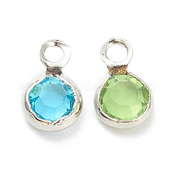 Faceted Glass Charms&nbsp;KK-F826-05P