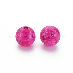 Transparent Crackle Acrylic Beads&nbsp;MACR-S373-66C-N17