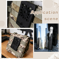 Nylon Tactical Vest Gear Rotating Back Plate&nbsp;FIND-WH0367-321