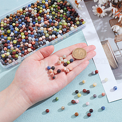 810Pcs 15 Styles Natural Mixed Gemstone Beads Sets&nbsp;G-ME0001-10