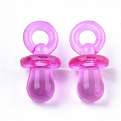Transparent Acrylic Pendants&nbsp;TACR-T005-17