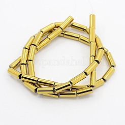 Grade A Electroplate Non-magnetic Synthetic Hematite Beads Strands&nbsp;G-N0014-27B