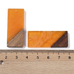 Resin & Wood Pendants&nbsp;WOOD-F015-09G