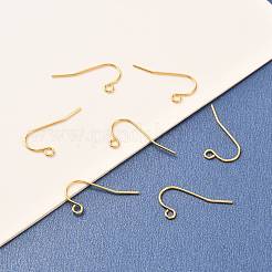 Brass Earring Hooks&nbsp;KK-F824-011G