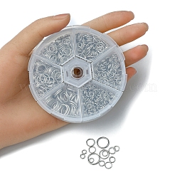 1 Box Iron Open Jump Rings Set&nbsp;IFIN-YW0001-44P
