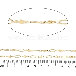 Ion Plating(IP) 304 Stainless Steel Link Chain&nbsp;CHS-H028-07C-G