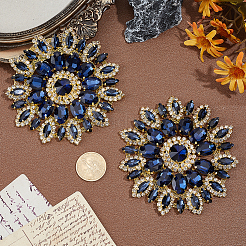Glass Rhinestone Cabochons&nbsp;FIND-WH0173-515