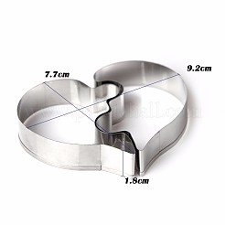 Tarnish Resistant 304 Stainless Steel Cookie Cutters&nbsp;DIY-E012-01