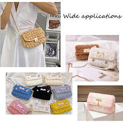 DIY Rectangle Plastic Mesh Sheet Sets&nbsp;DIY-WH0301-11