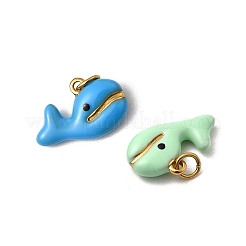 304 Stainless Steel Enamel Pendants&nbsp;STAS-B097-27G