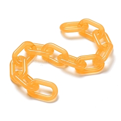Handmade Imitation Jelly Acrylic Cable Chains&nbsp;AJEW-JB00703