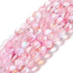 Synthetic Moonstone Beads Strands&nbsp;G-E573-02B-26
