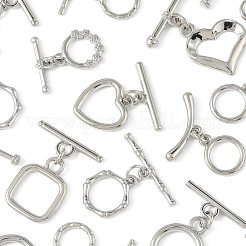 20Pcs 12 Styles Alloy Toggle Clasps&nbsp;FIND-FS0004-53P