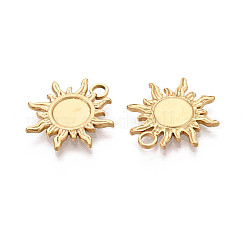 Ion Plating(IP) 201 Stainless Steel Pendants&nbsp;STAS-N098-140LG