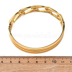 304 Stainless Steel Bangles&nbsp;BJEW-G749-03G