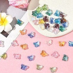 40Pcs 8 Colors Electroplate Glass Beads&nbsp;EGLA-YW0005-51