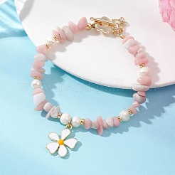 Alloy Enamel Charm Bracelets&nbsp;BJEW-JB14024