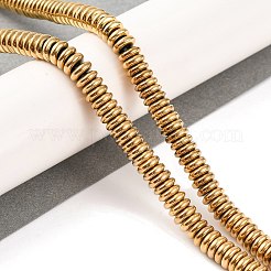 Electroplated Synthetic Non-magnetic Hematite Beads Strands&nbsp;G-H027-D01-02