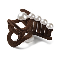 Flocking Plastic Claw Hair Clip&nbsp;LS-PHAR-D015-02B
