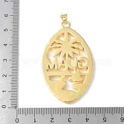 Brass Pendants&nbsp;KK-A252-24G