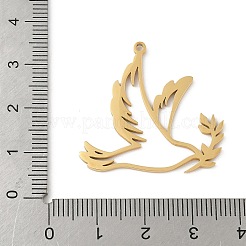 304 Stainless Steel Pendants&nbsp;STAS-G355-12G