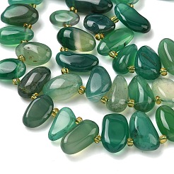 Natural Agate Beads Strands&nbsp;G-P604-A15-01