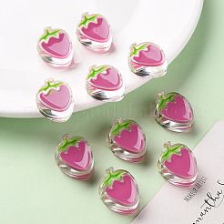 Transparent Enamel Acrylic Beads&nbsp;X1-TACR-S155-003I